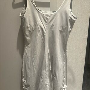 Nike Women's white Purple Bliss Sleeveless Athletic Tennis Dress Size Small